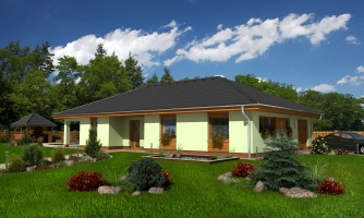 Tolles Haus mit Garage für schmälere Grundstücke.